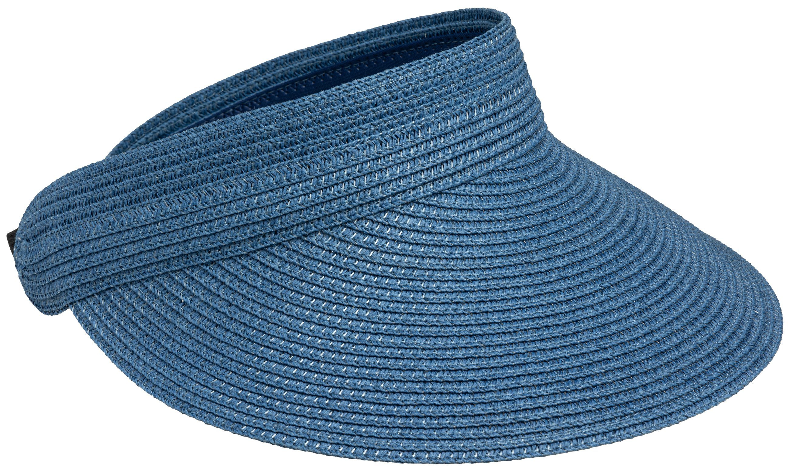 Caspar Strohhut HT027 verstellbare leichte Damen Sommer Schirmmütze Sonnenv günstig online kaufen