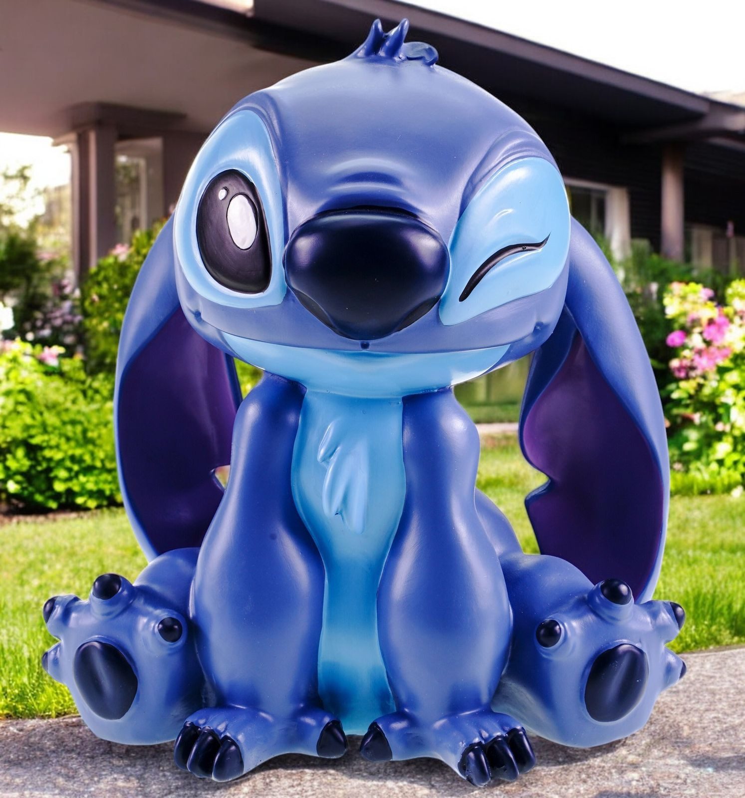 Disney Gartenfigur XXXL Stitch Disney frecher günstig online kaufen
