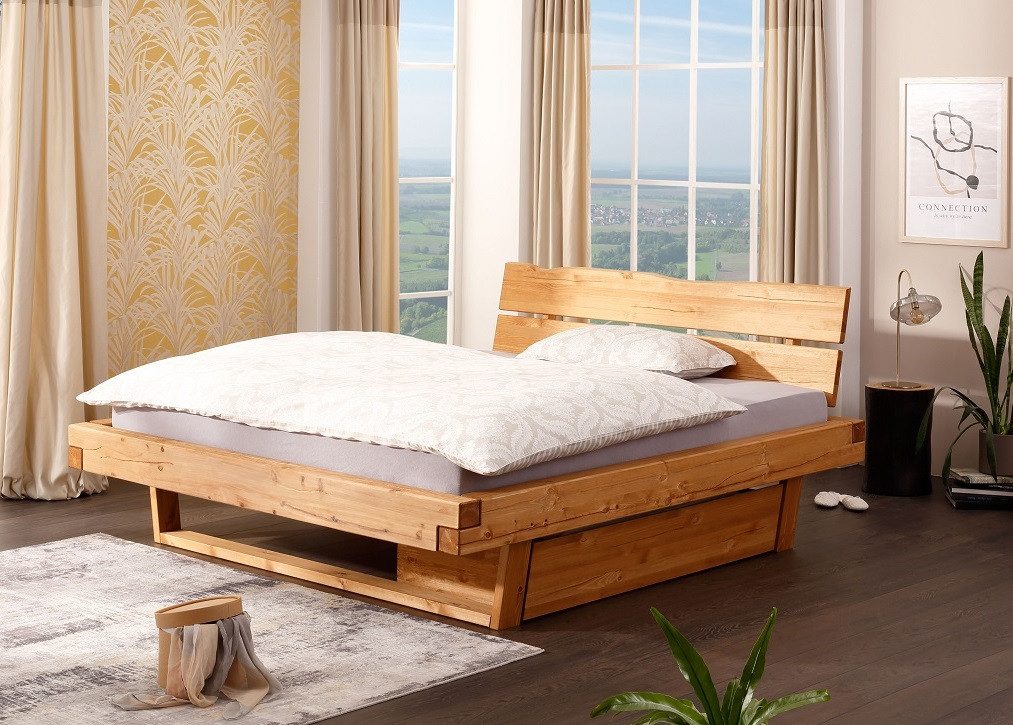 Massivholzbetten 200x200 mit Stauraum online kaufen | OTTO