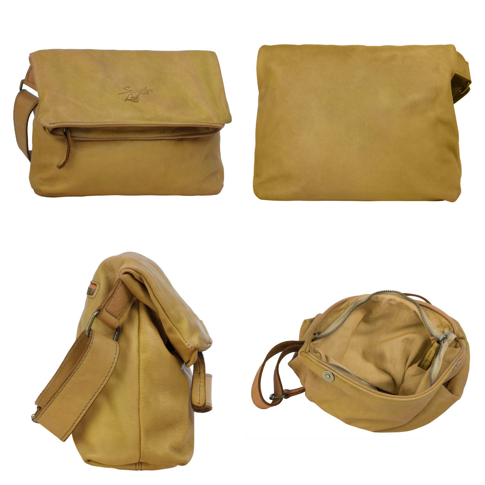 Samantha Look Umhängetasche, echt Leder, Made günstig online kaufen