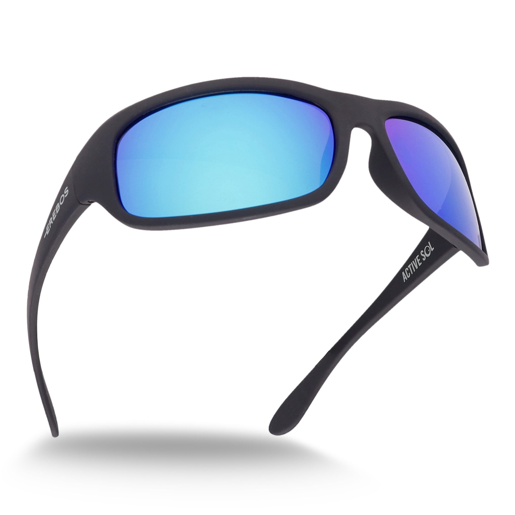 ActiveSol Sonnenbrille Erebos, Extra Dunkel, Kategorie 4 Polarisiert, Photophobie, Berge und See