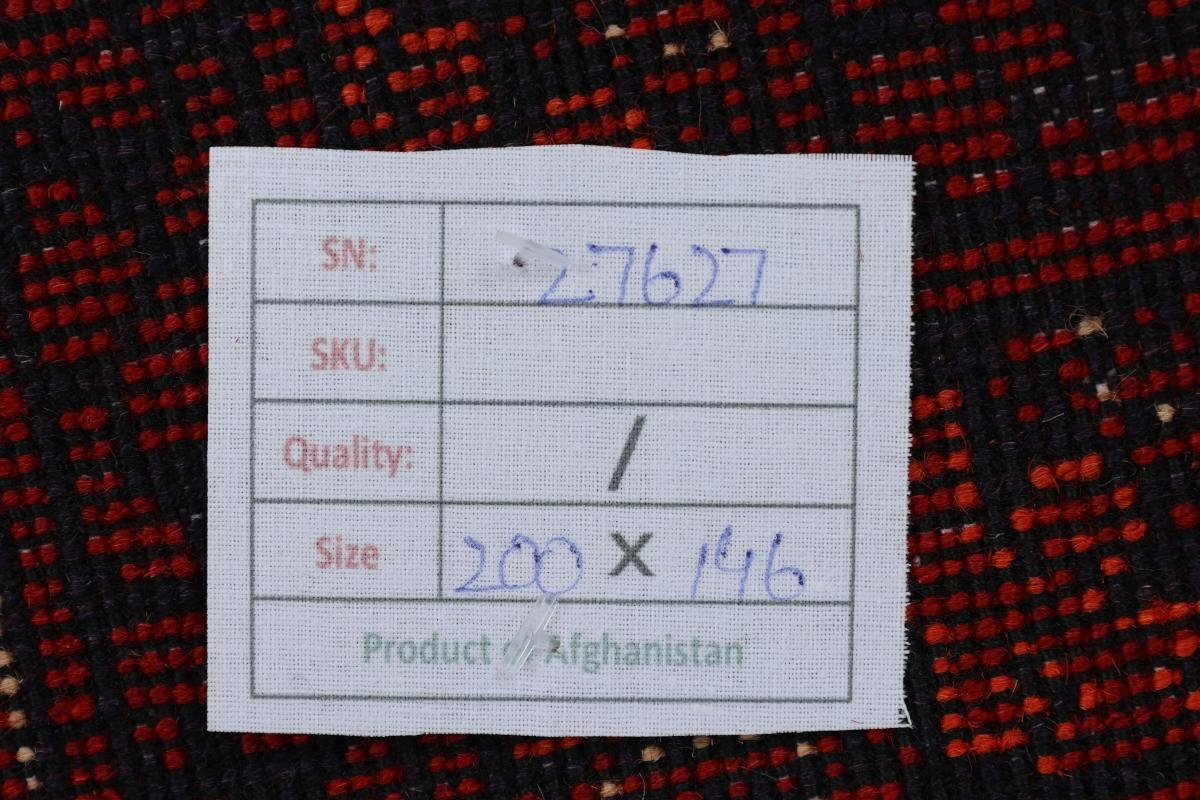 Höhe: Orientteppich mm Trading, Afghan Handgeknüpfter 6 Mauri Nain Orientteppich, 146x200 rechteckig,