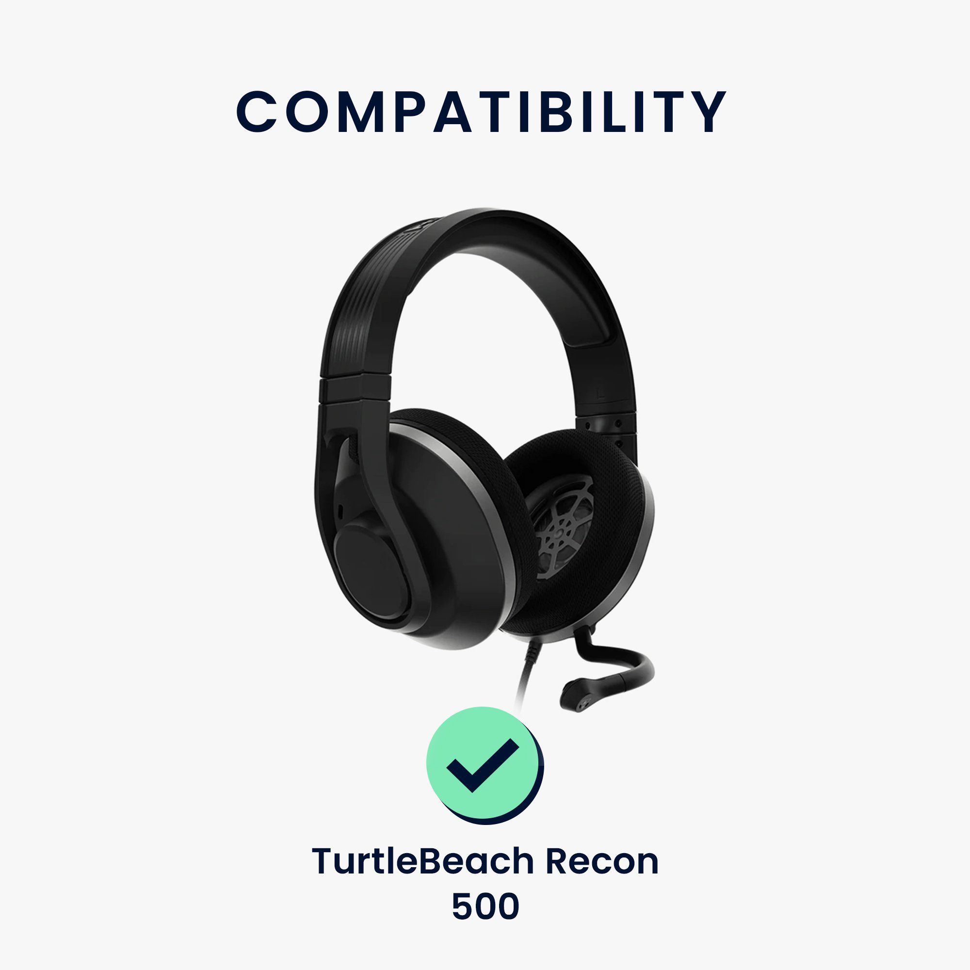 Mikrofon (Headset Gaming-Headset kwmobile für 500 Microphone) TurtleBeach Ersatz Kopfhörer Recon Zubehör