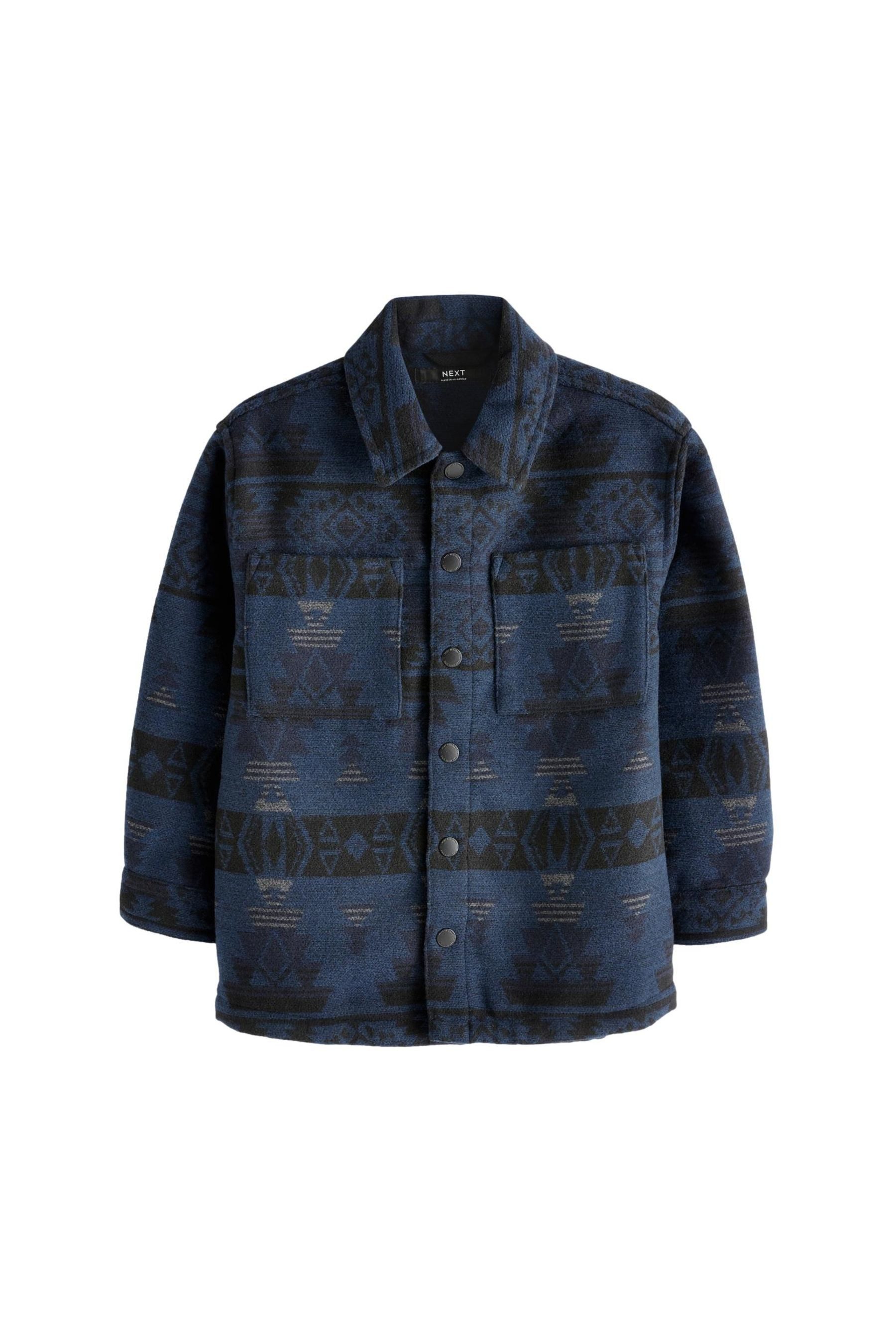 Hemdjacke Hemdjacke mit Print