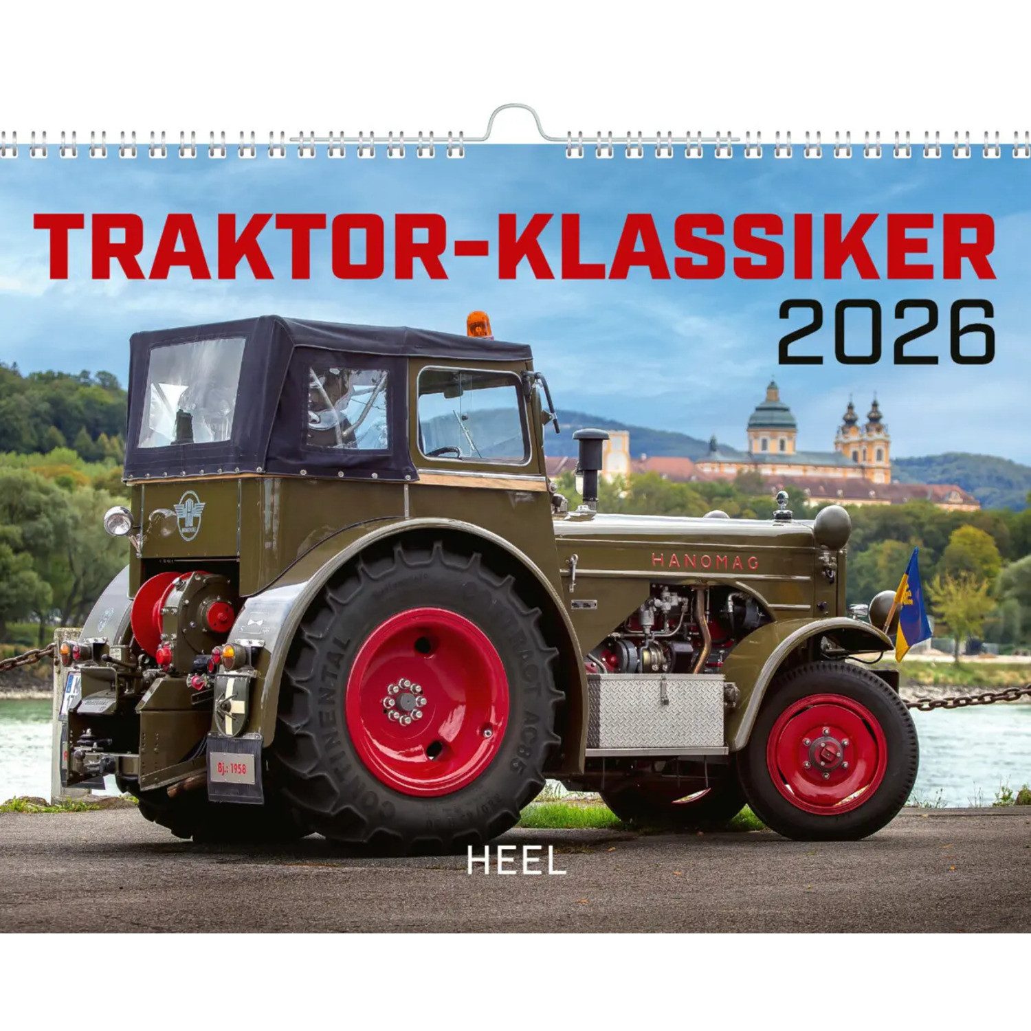 HEEL Verlag Wandkalender Traktor Klassiker Kalender 2026 Eintragkalender
