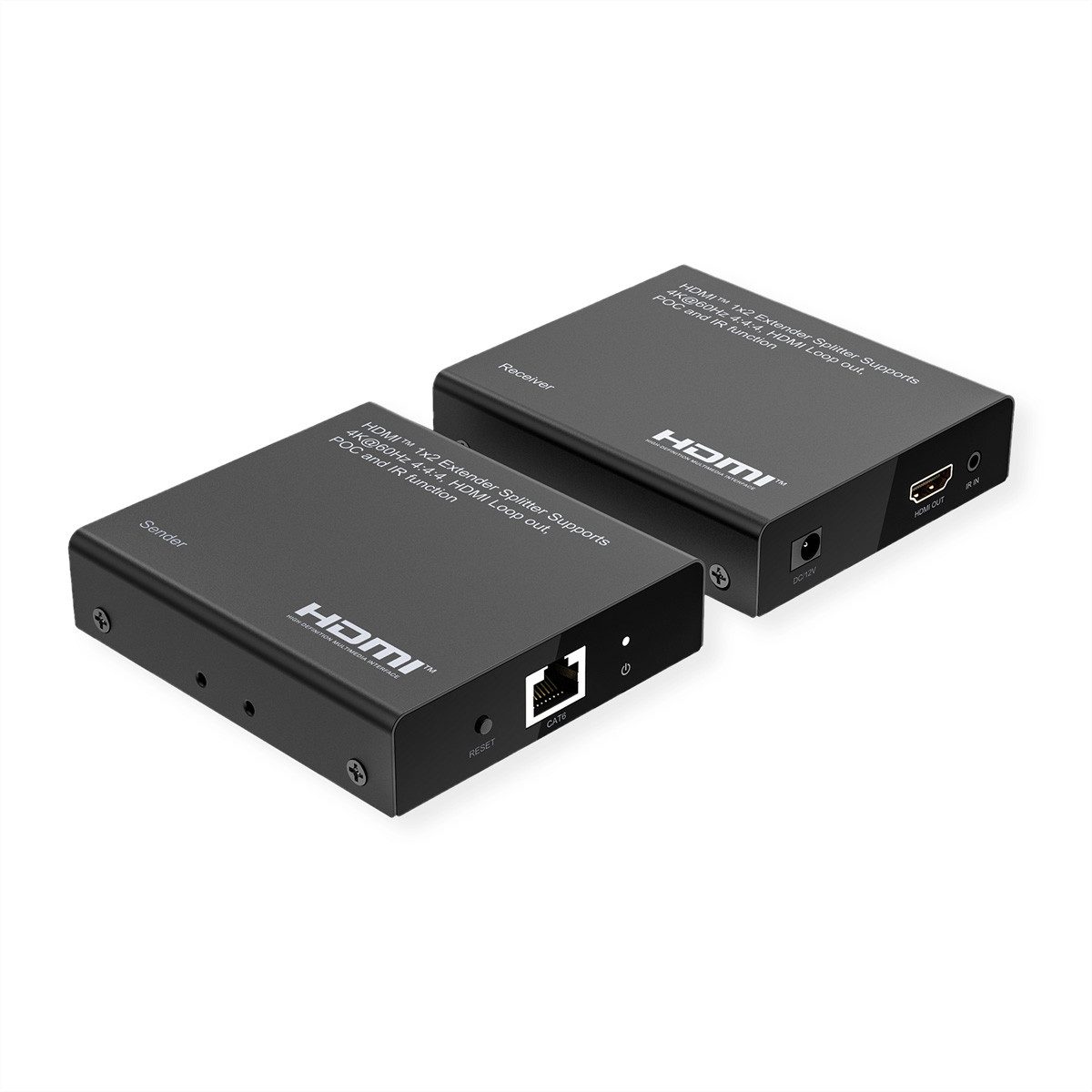 HDMI Extender und Splitter Audio- & Video-Adapter