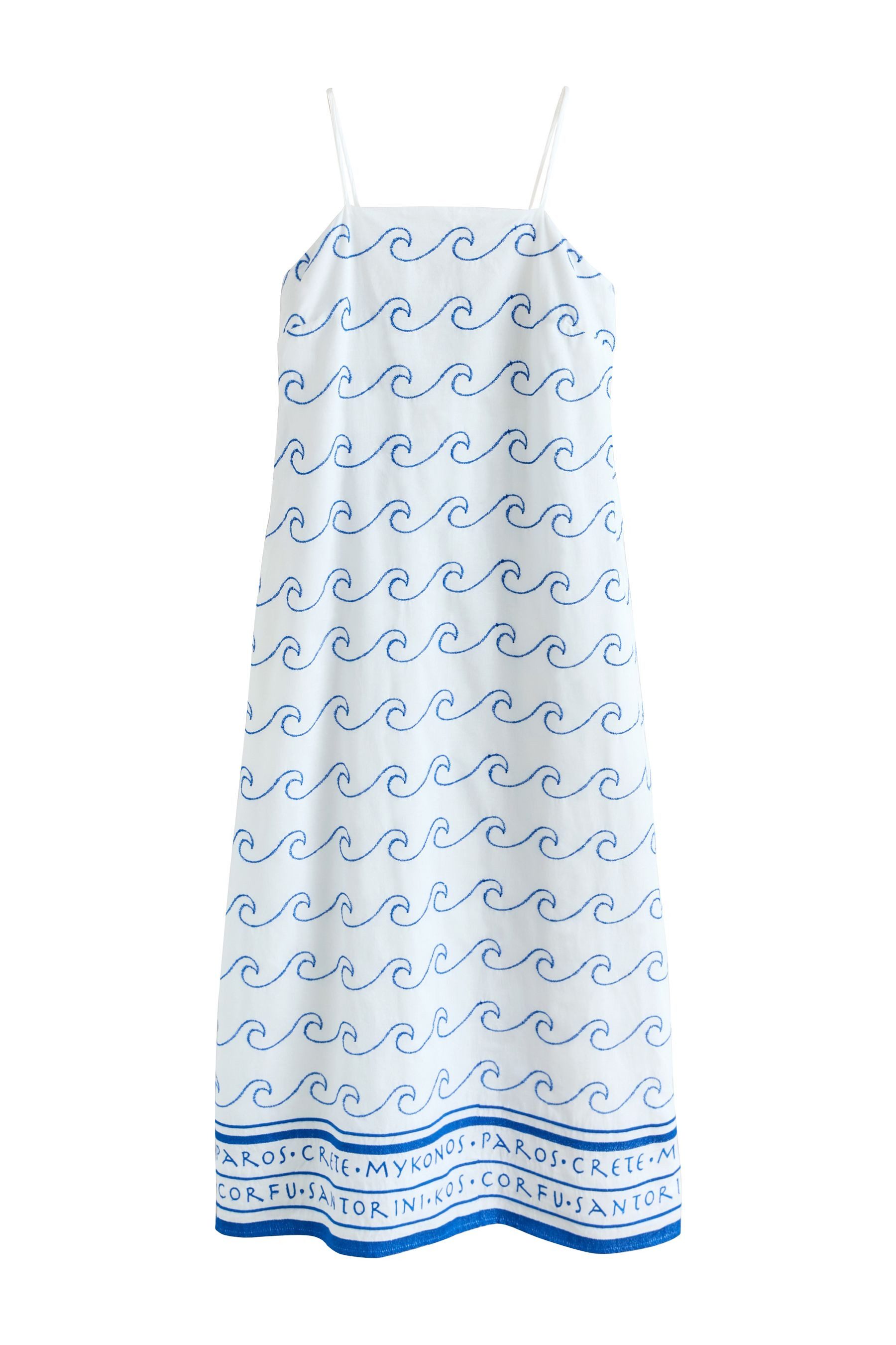 Next Midikleid Camisole-Midikleid mit eckigem Ausschnitt (1-tlg)