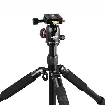 JUSINO Traveller Stativset leichtes Tripod JUSINO TK-254 mit Kugelkopf BT-02 Dreibeinstativ