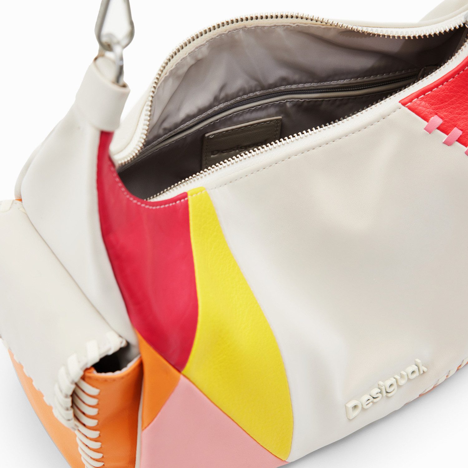 Desigual Umhängetasche Desigual Damen Schultertasche Mundi Brasilia tutti fruti (1, 1-tlg., 1)