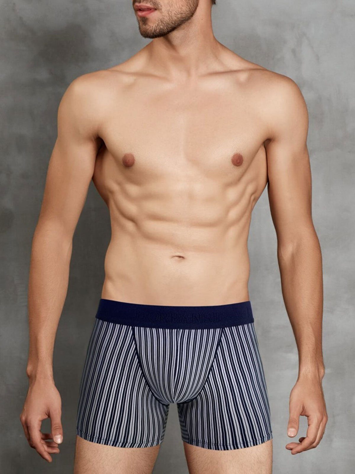 Doreanse Underwear Boxershorts sportliche Herren Hipster Pants DA1866 Navyblau