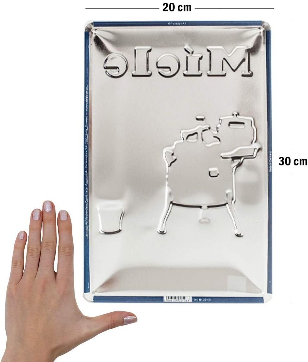 Nostalgic-Art Metallschild Blechschild 20 x 30cm - Traditionsmarken - Miele günstig online kaufen