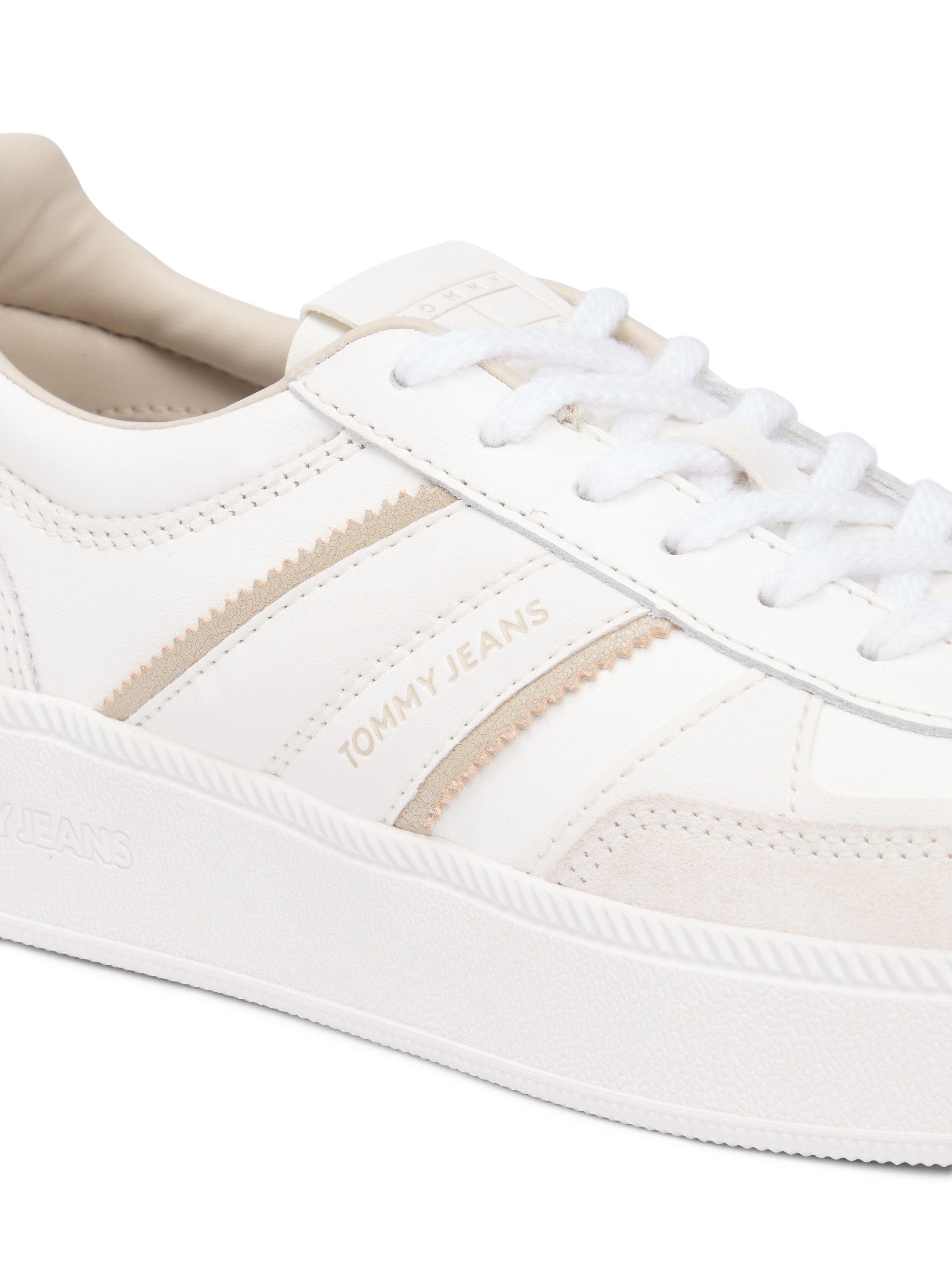 Tommy Jeans THE GREENWICH EDGE FLATFORM Plateausneaker, Freizeitschuh, Halbschuh, Schnürschuh mit Logoschriftzug