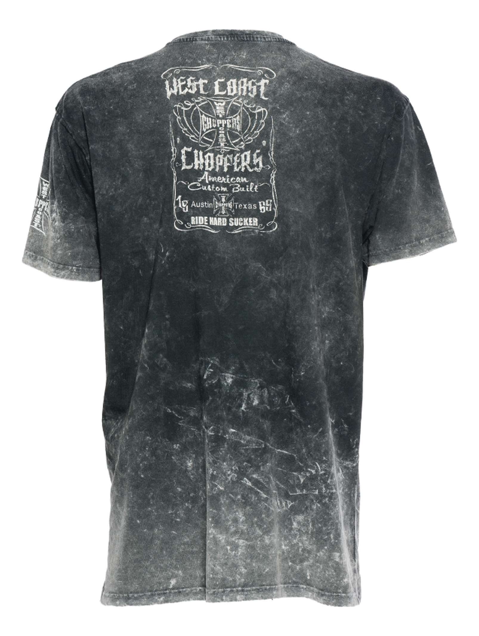 West Coast Choppers T-Shirt WCC Ride Hard Sucker