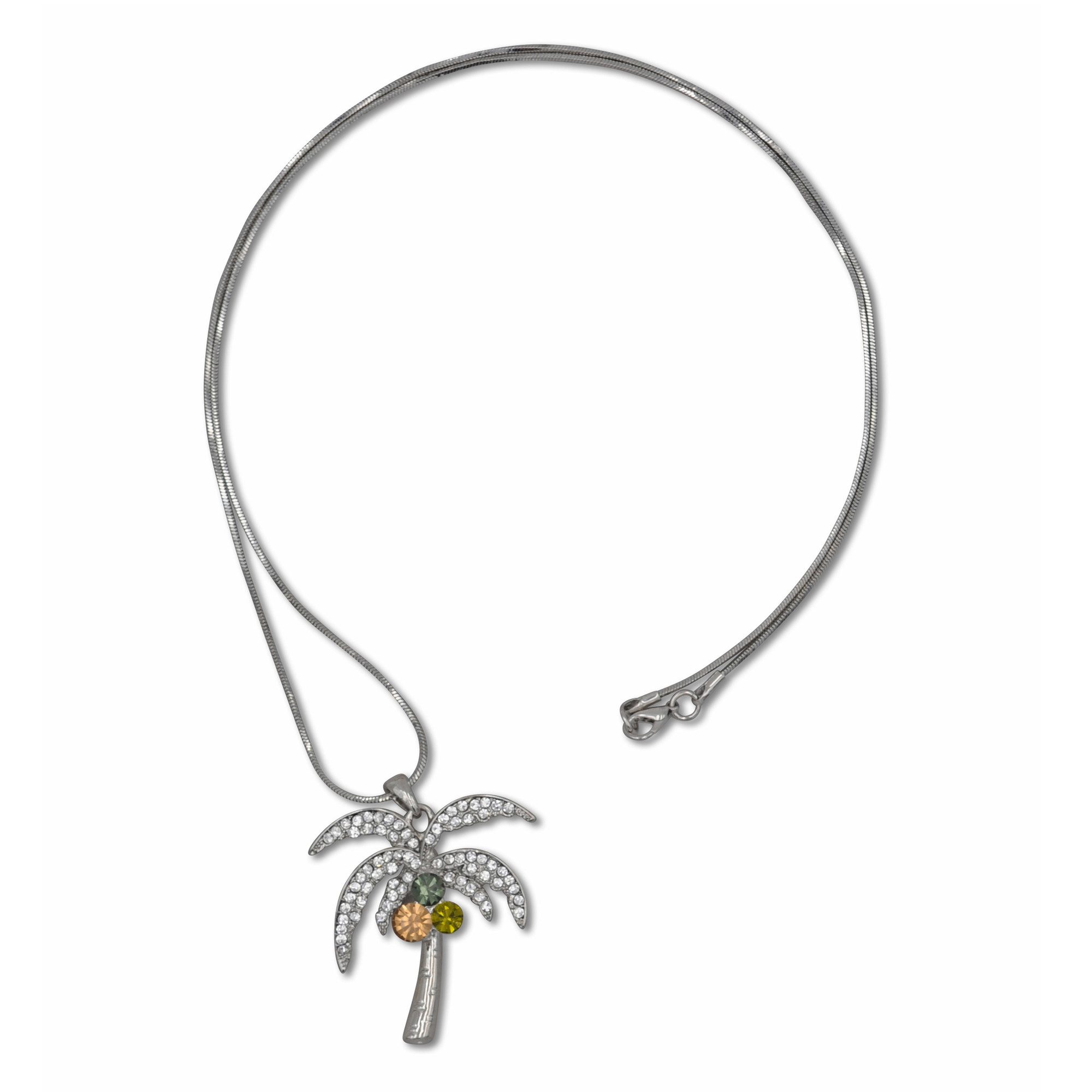 Steuer Kette mit Anhänger Palmenanhänger an Kette