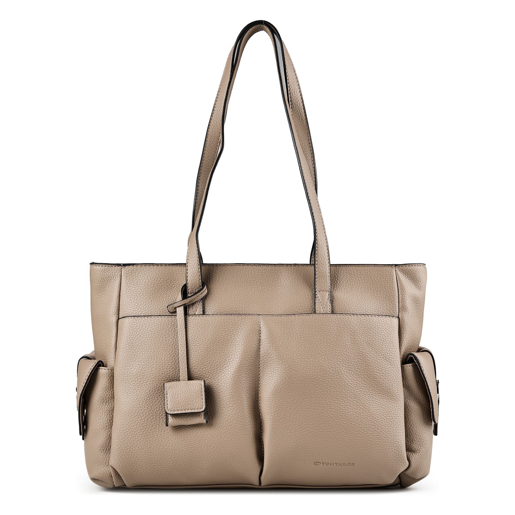 TOM TAILOR Schultertasche Charis, Polyurethan