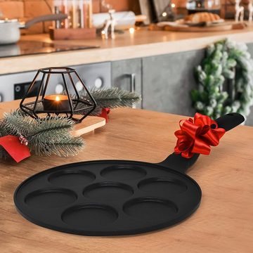 JOEJI’S KITCHEN Crêpepfanne Pancake Pfanne Induktion aus Aluminiumguss 26,5cm Durchmesser