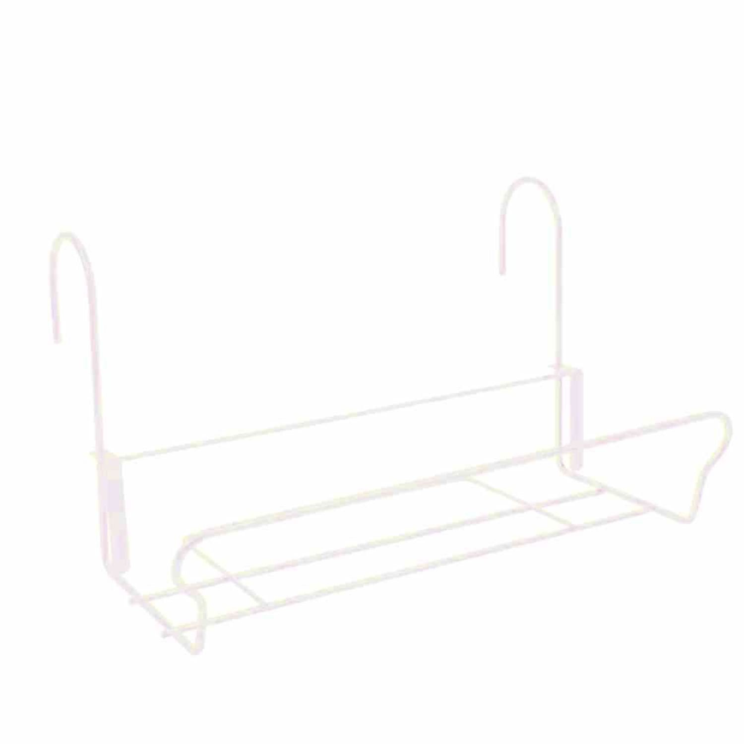 Jardifer Blumenkastenhalter Universal-Blumenkastenhalter weiß 41,5 x 17 cm günstig online kaufen