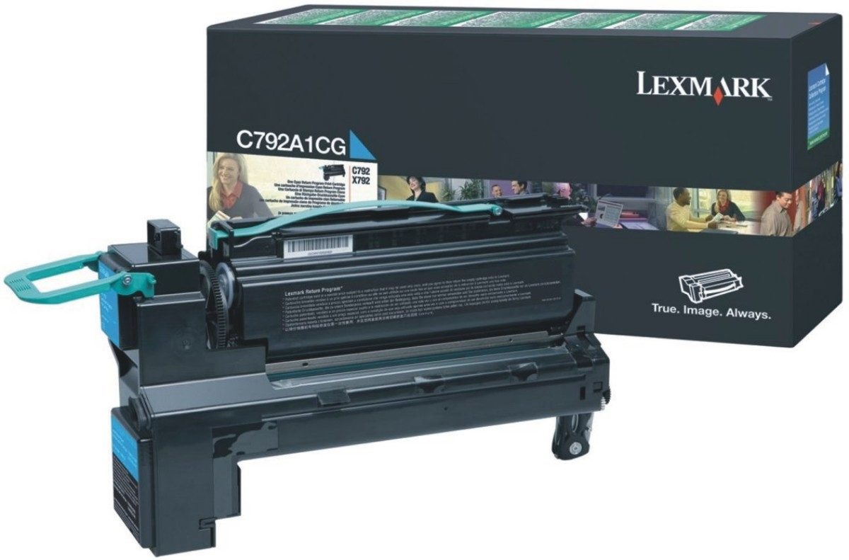 Lexmark Tonerpatrone Toner Lexmark C792A1CG cyan