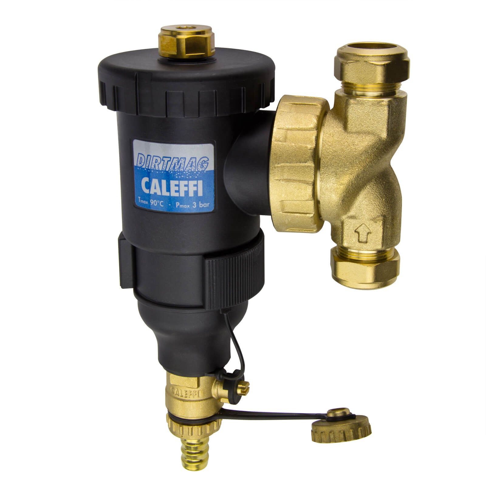 Caleffi Sandfilteranlage Schlammabscheider 28 mm Magnet Dirtmag Magnetfilter drehbar