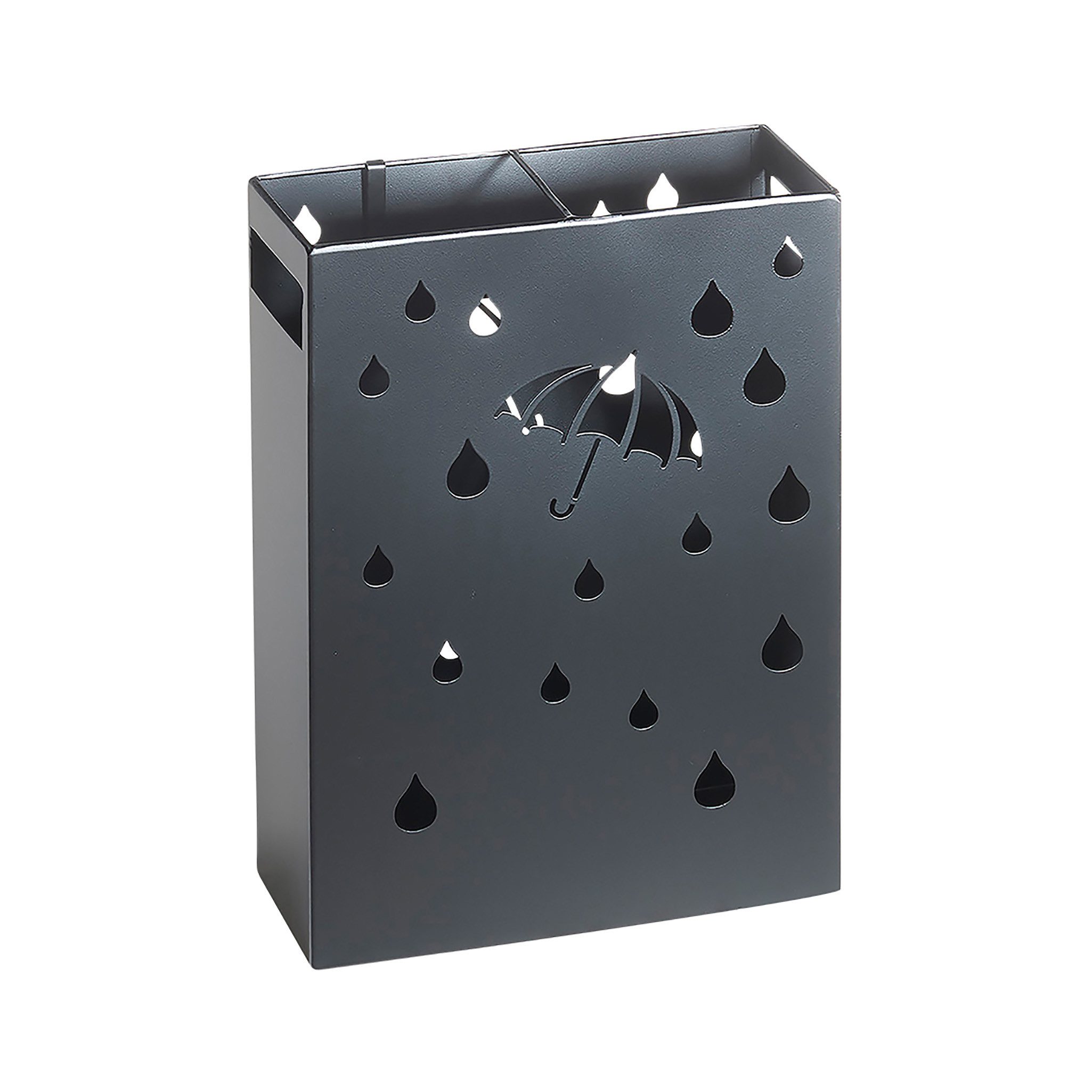 Kobolo Schirmständer Regenschirmständer UMBRELLA aus Metall schwarz günstig online kaufen