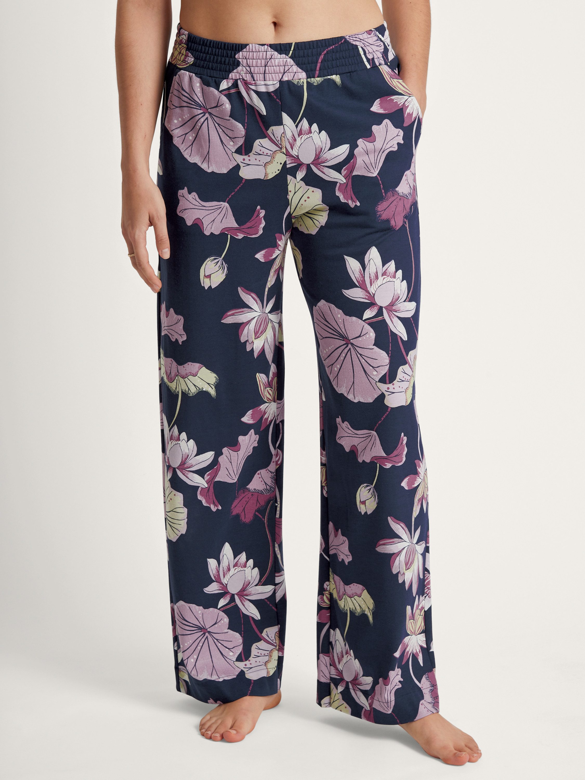 CALIDA Pyjamahose Favourites Botanic Damen (1-tlg) günstig online kaufen