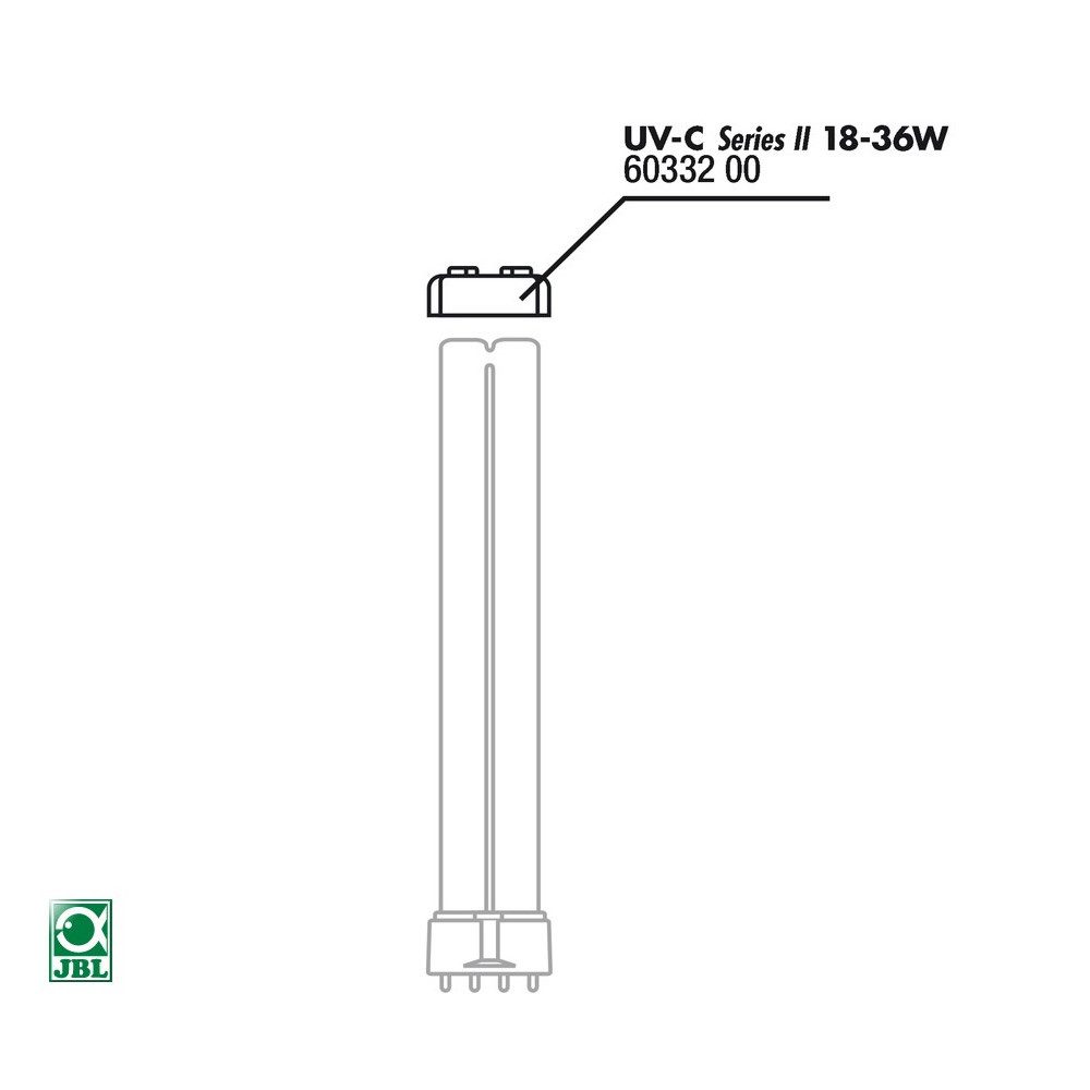 JBL GmbH & Co. KG UVC-Leuchtmittel Ersatzteil Gummilager für UV-C Lampe 18 / 36 W