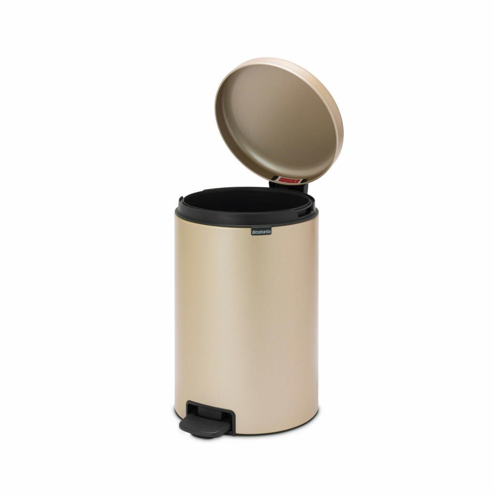 Brabantia Mülleimer NewIcon 20 L Metallic Gold