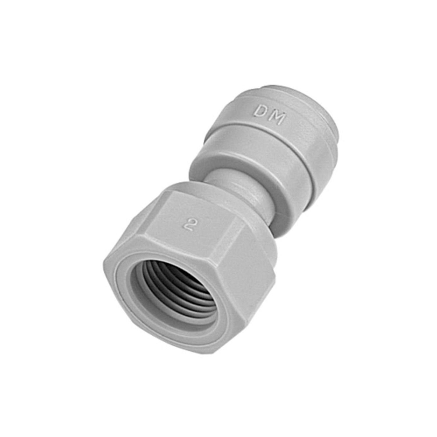ich-zapfe Schlauchadapter Steckverbinder mit UNF-Innengewinde 3/8" Schlauch x 7/16-20 UNF