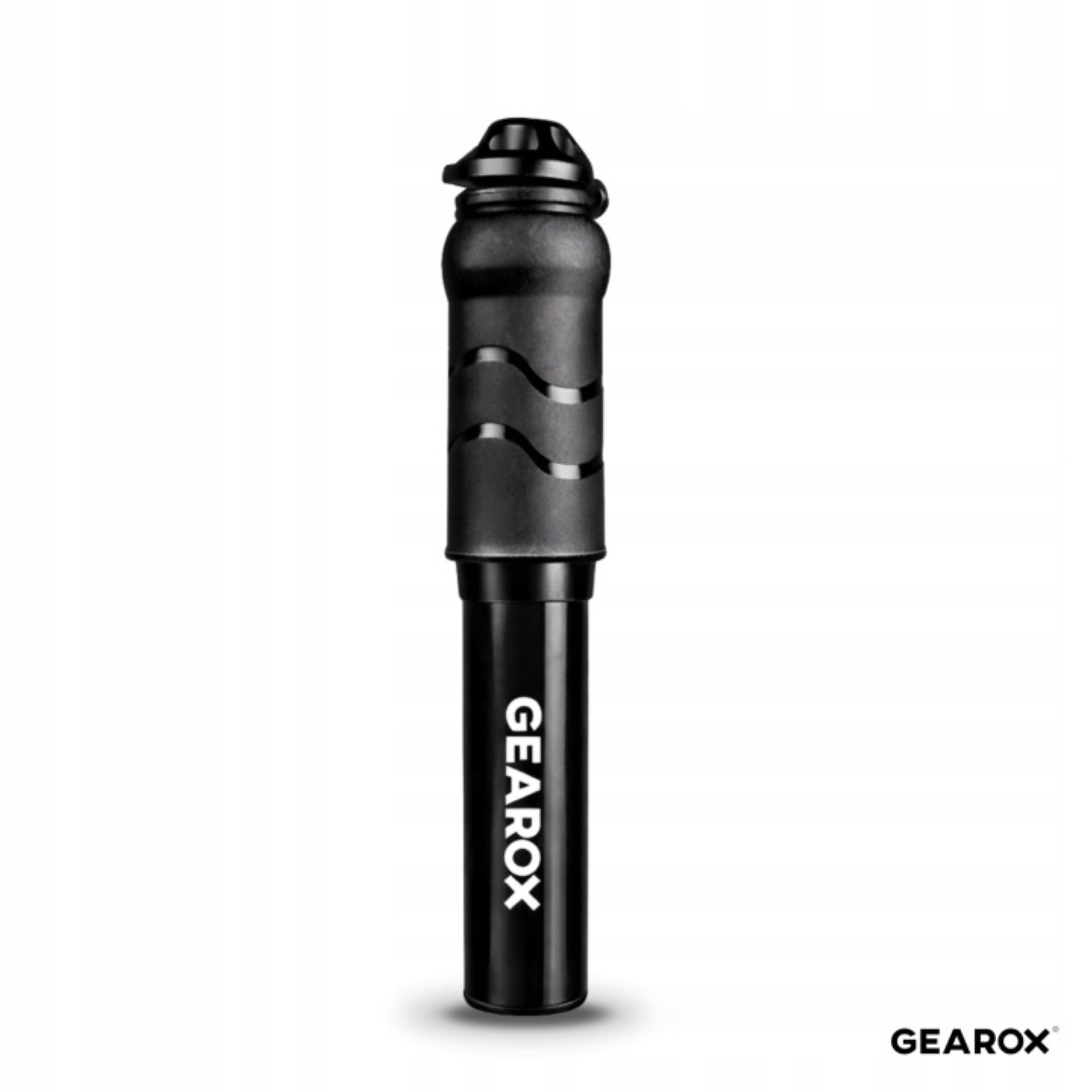 Festivalartikel Fahrradpumpe GEAROX Mini Fahrradpumpe Alu 7 Bar mit Halter Presta Schrader (1-tlg)