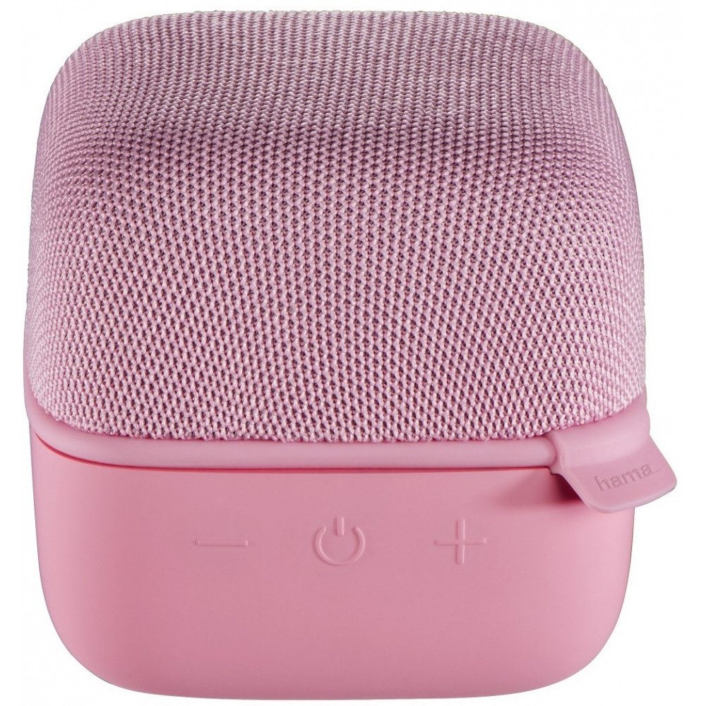 Hama Hama Cube Multimedia-Lautsprecher rosa Bluetooth Bluetooth-Lautsprecher (A2DP, Bluetooth-Lautsprecher)
