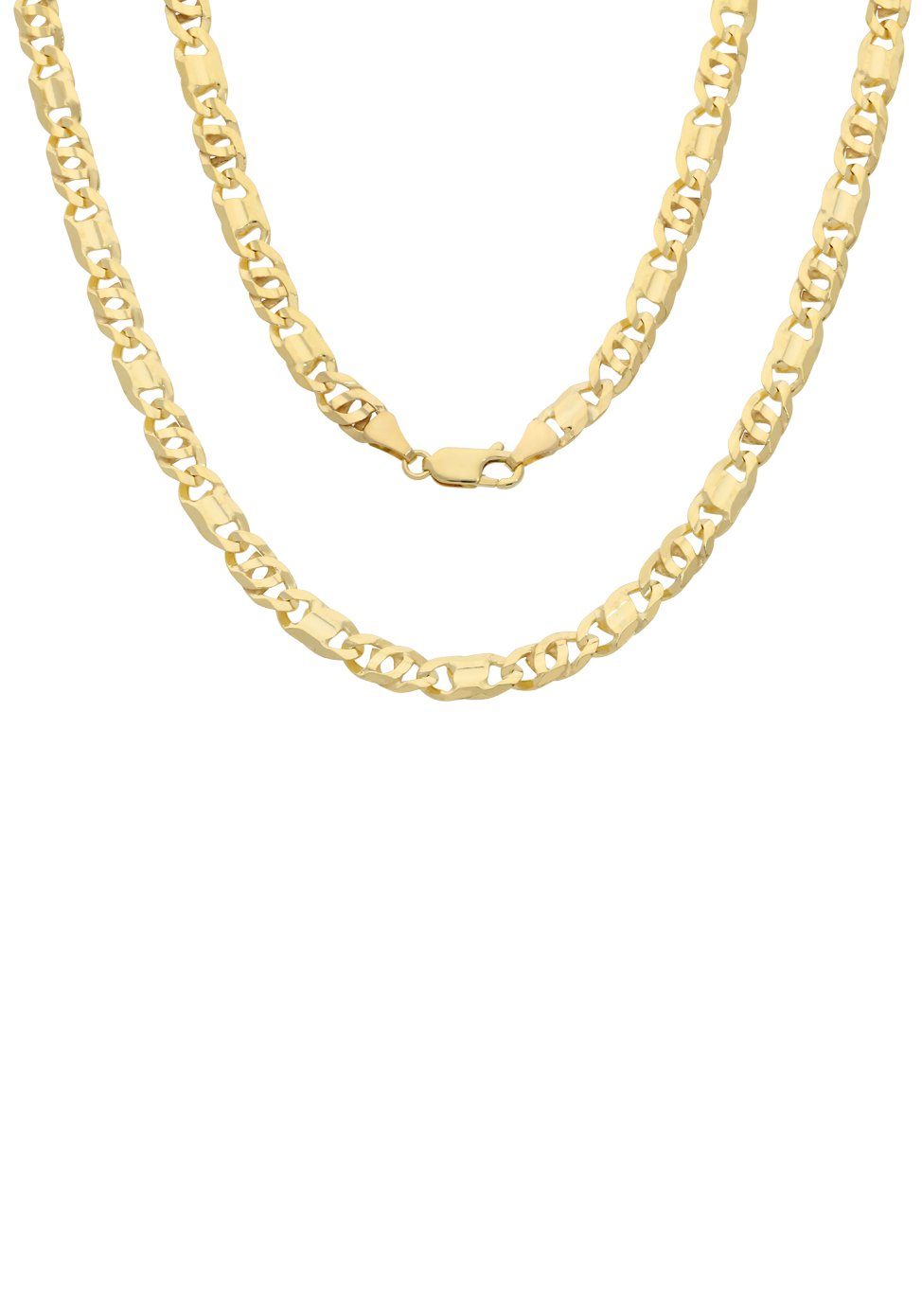 Firetti Goldkette Schmuck Geschenk Gold 375 Halsschmuck Halskette Goldkette Rebhuhnauge, zu Kleid, Shirt, Jeans, Sneaker! Anlass Geburtstag Weihnachten