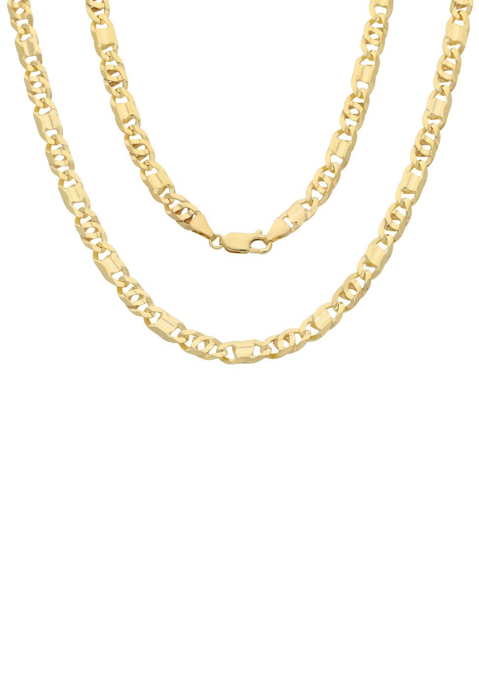 Goldkette Schmuck Geschenk Gold 375 Halsschmuck Halskette Goldkette Rebhuhnauge
