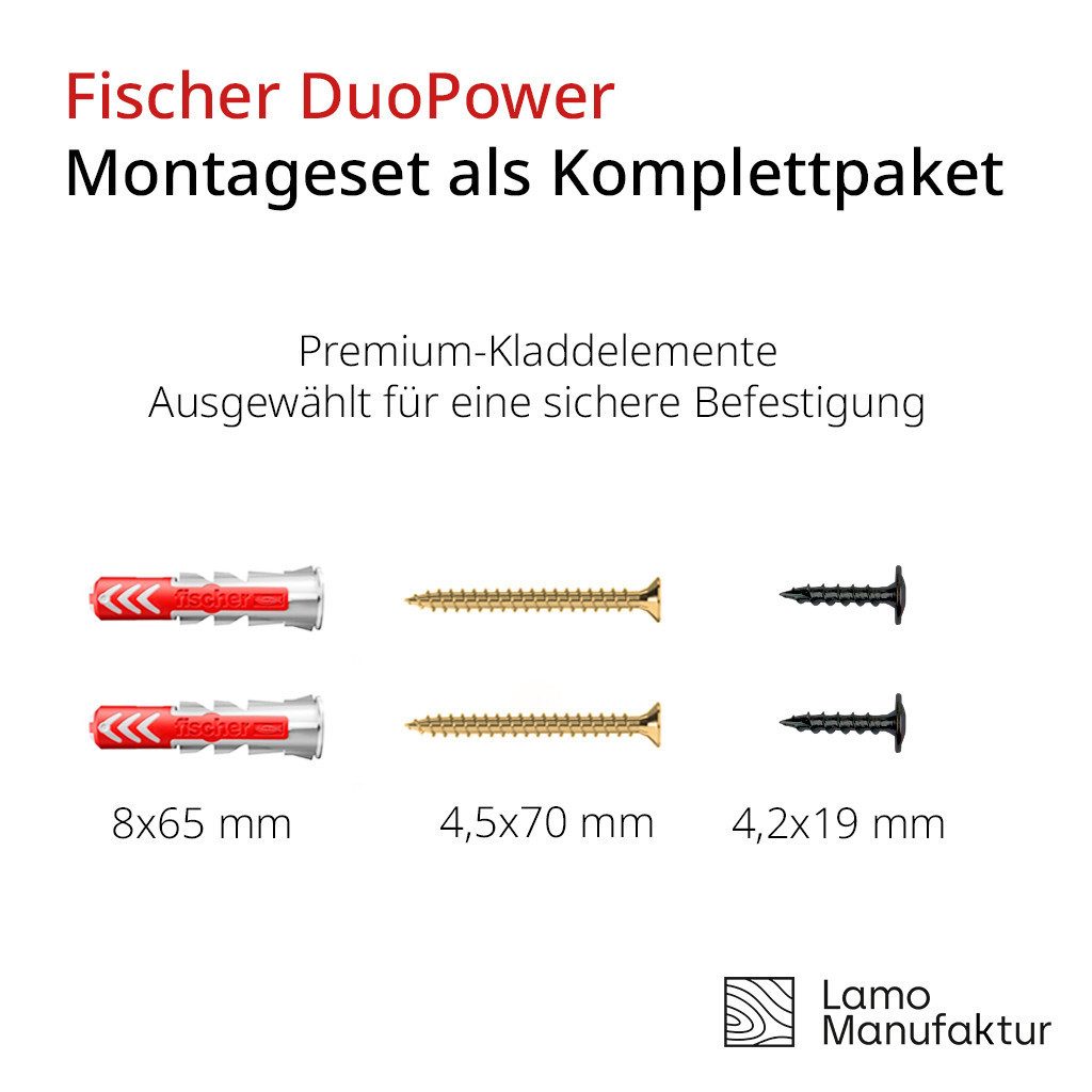 LAMO Manufaktur Wandregalhalter Unsichtbar Schwerlastwinkel 10cm 4 St. Schwarz L Winkel, 4 Stück 4-tlg., Metallwinkel 90 Grad für kleine Regale für Bilder, Foto – Bild 5 von 5