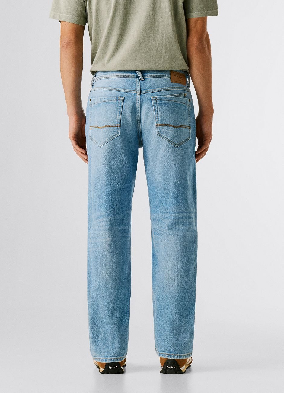 Pepe Jeans Straight-Jeans COMFORT STRAIGHT DALSTON aus Baumwoll-Denim mit Stretch-Anteil