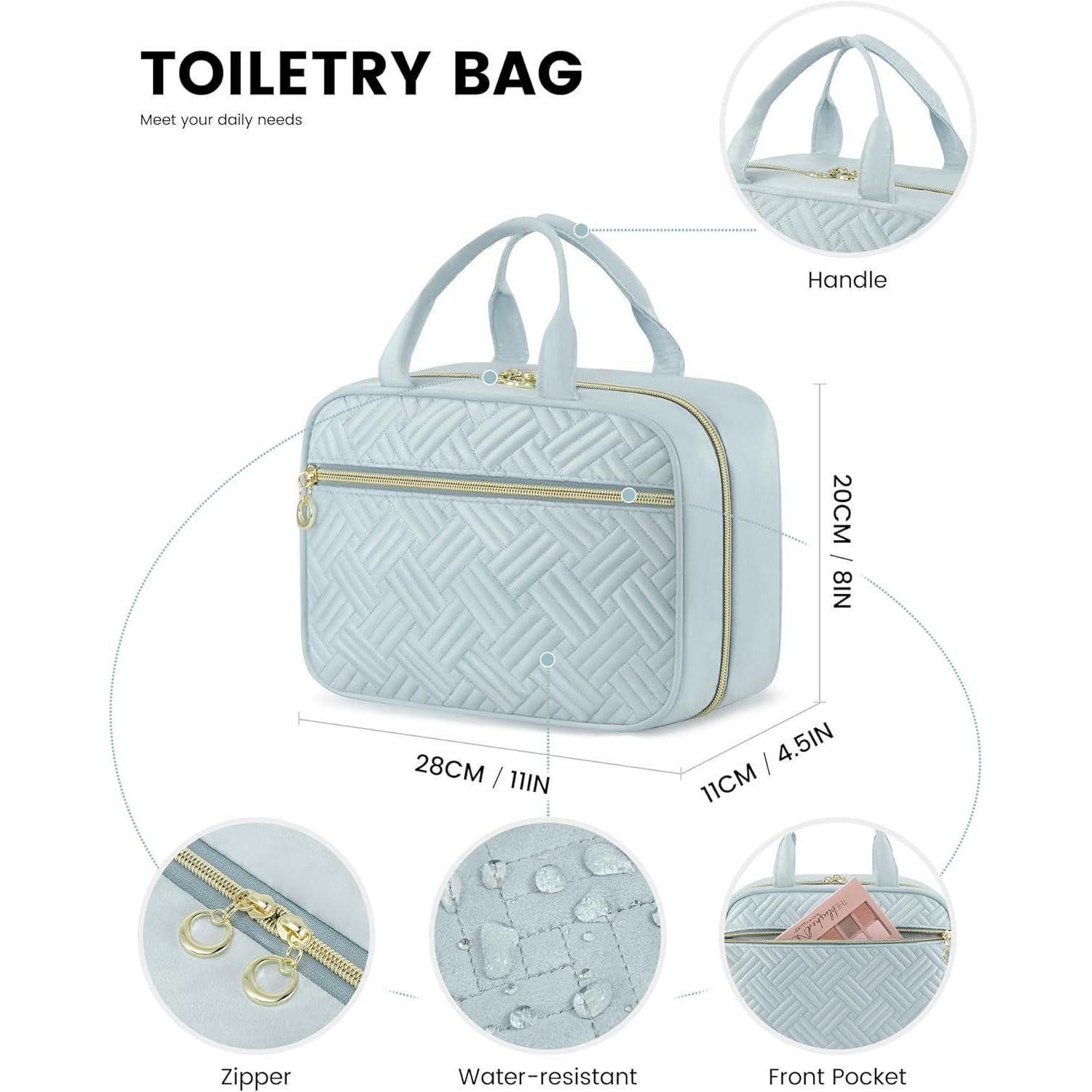 LuxusKollektion Kosmetiktasche Kosmetiktasche Damen wasserdicht mit Aufhängung und