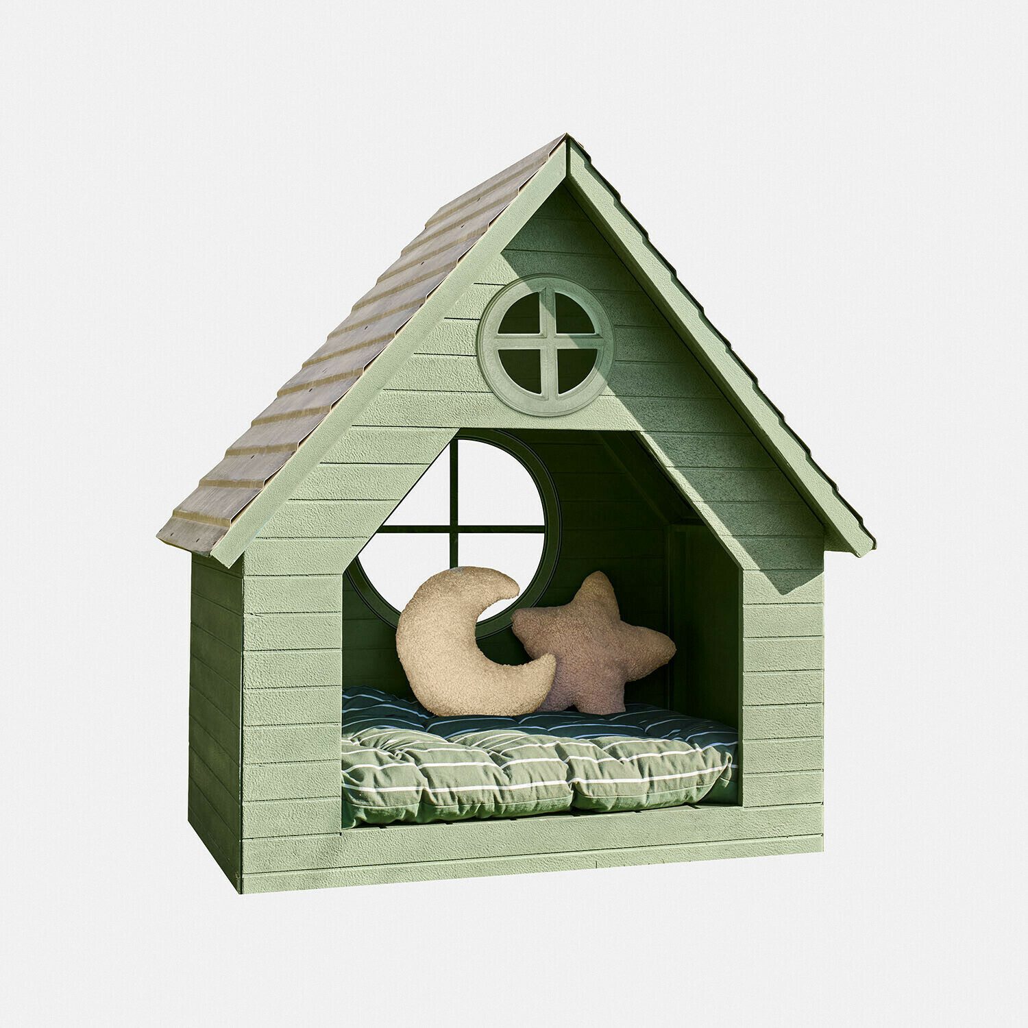 Mirabeau Gartenhaus Kindergartenhaus Lunibu antikgrün, BxT: 146.5x99 cm