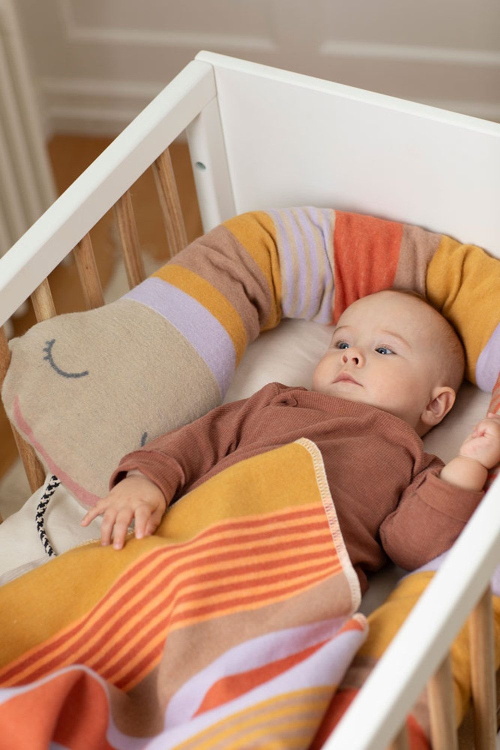 DAVID FUSSENEGGER Babykissen Bettschlange Juwel 'Schlange' 15 x 170 cm Gold günstig online kaufen