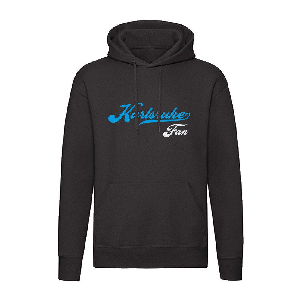 G-graphics Hoodie Karlsruhe Fan Unisex Pullover mit einem Motiv für den echten Fan