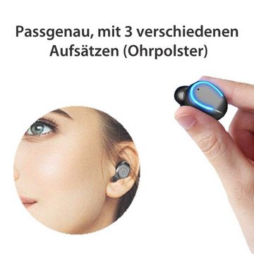 Dooloo »In Ear Kopfhörer Bluetooth TWS F9« Bluetooth-Kopfhörer (Musik Play/Pause, Rufannahme/Auflegen, True Wireless, Bluetooth)