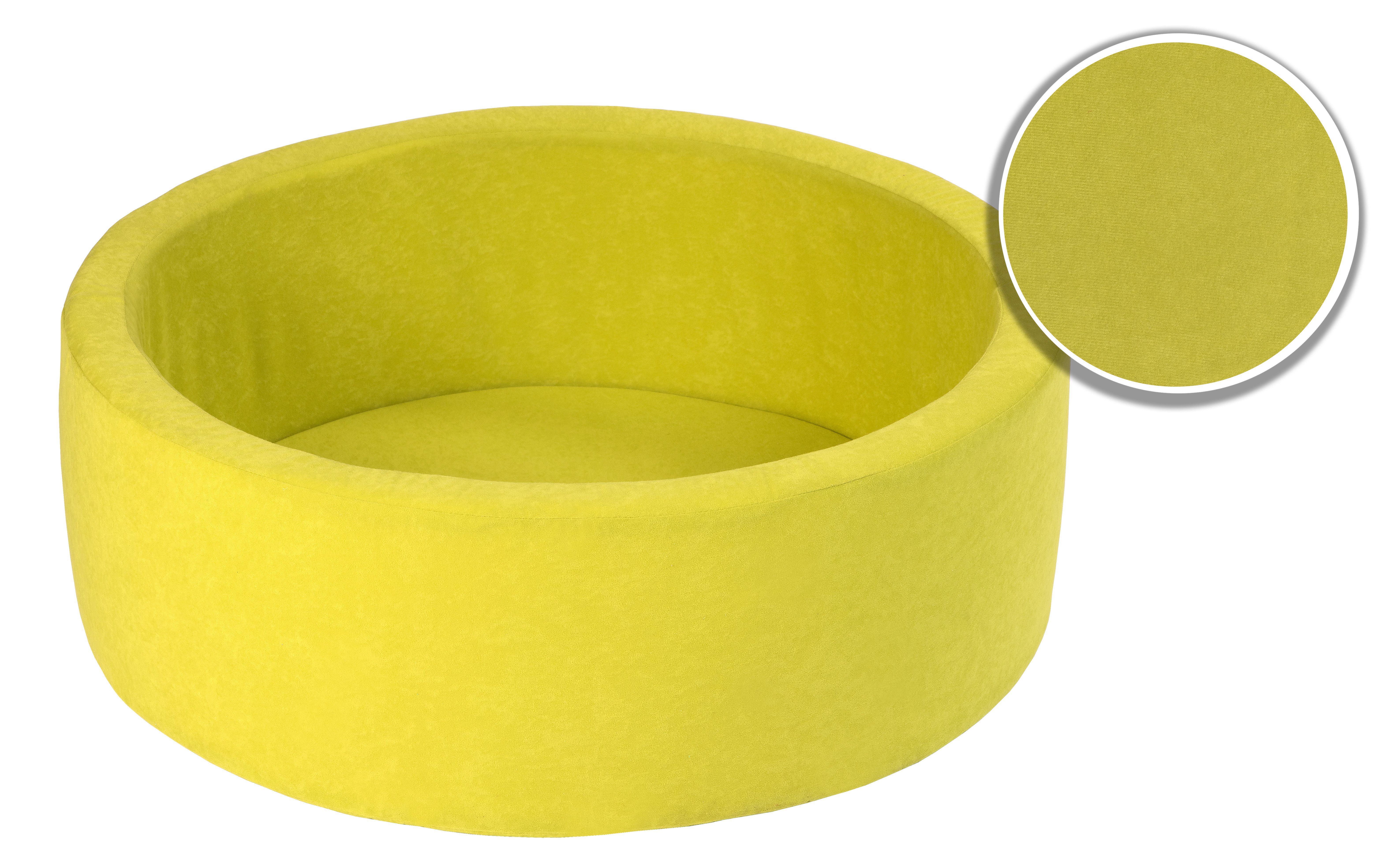 sunnypillow Bällebad-Bälle für Baby Kinder mit bunten Bällen (200-St), Grün - mit 200 Bällen