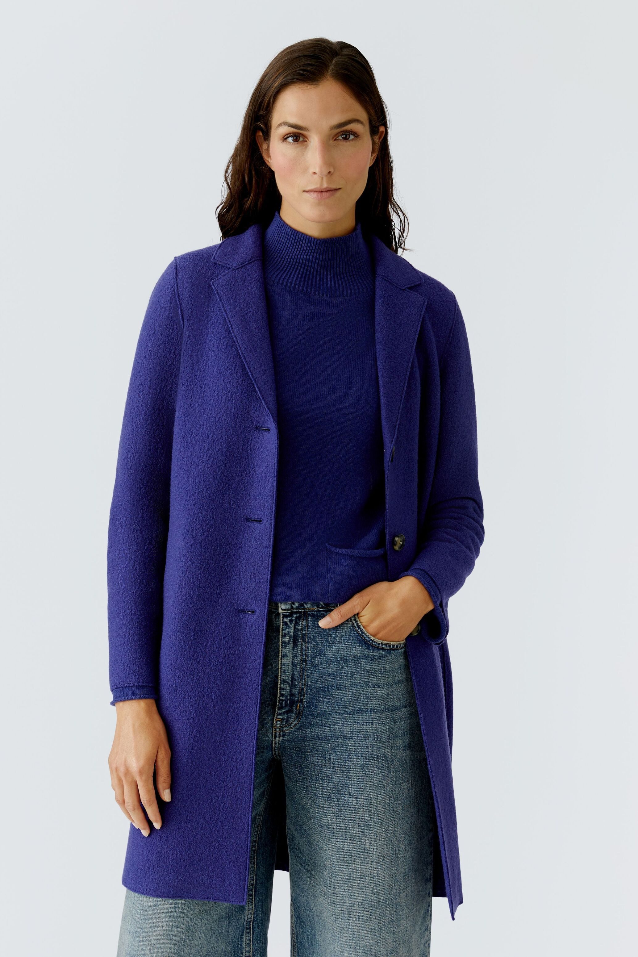Oui Wollmantel MAYSON Mantel Boiled Wool günstig online kaufen