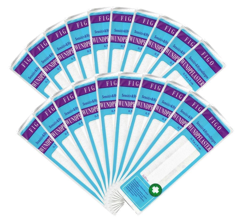 varivendo Wundpflaster Sensitiv Wundpflaster Rolle 10m x 60mm Hypoallergen 1 Stk (meter, 10 St., Wundpflaster), Wundpflaster wundversorgung Erste Hilfe Pflaster