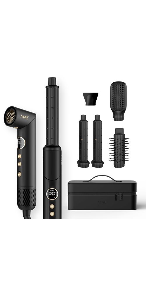 MAE Haarbürste MAE Airstyler Pro II Zwart