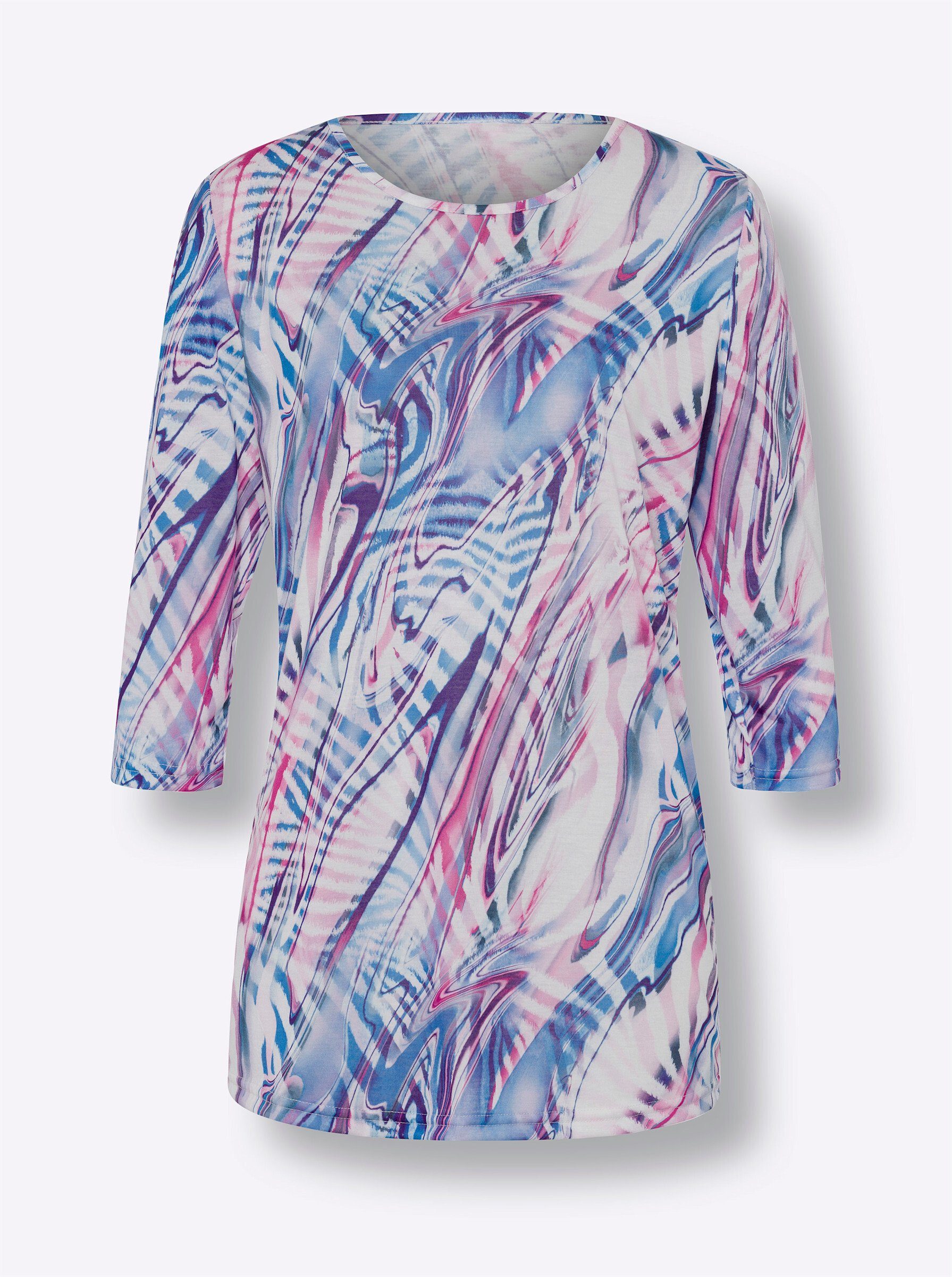 T-Shirt Longshirt 3/4-Arm