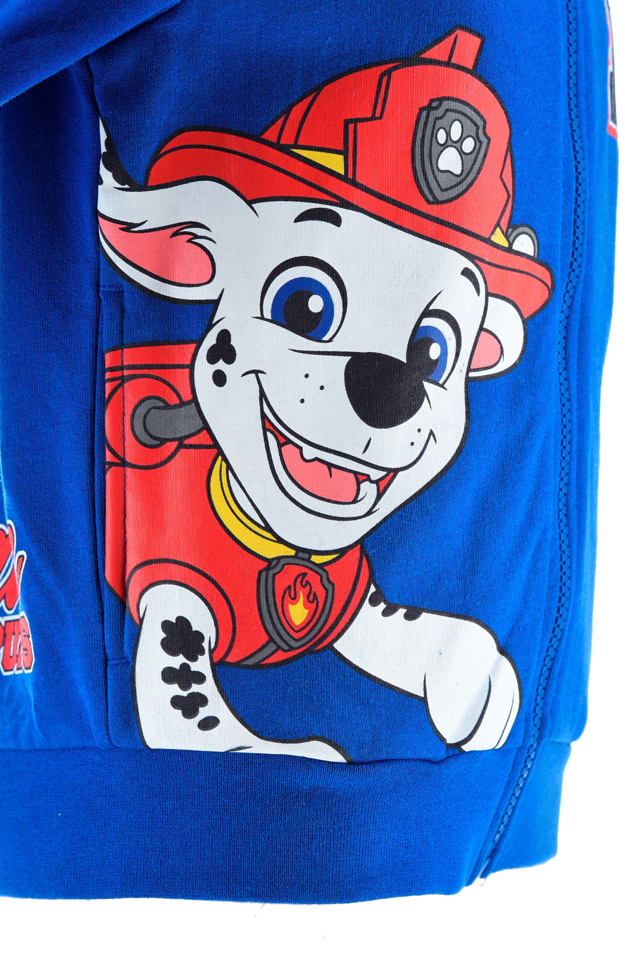PAW PATROL Kapuzensweatshirt PAW PATROL Sweatjacke mit Kapuze, grau, Kapuzenpullover, Hoody