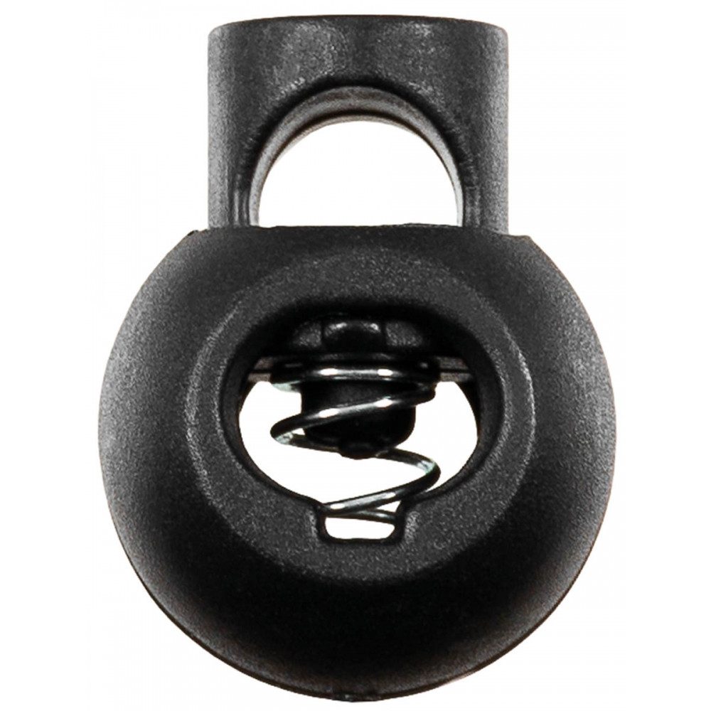 MFH Schnurstopper Kordelstopper 10 Stk. im Pack Metallfeder Schwarz - Farbe: coyote tan