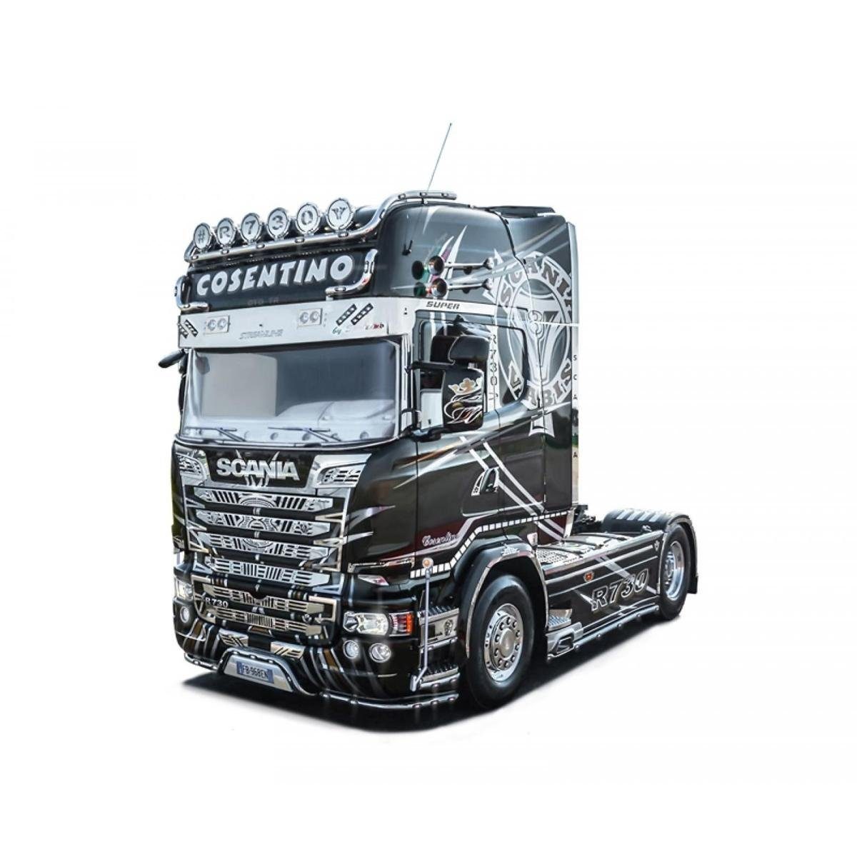 Italeri Modellbausatz 510003952 - Modellbausatz, 1:24 SCANIA R730 Streamline...