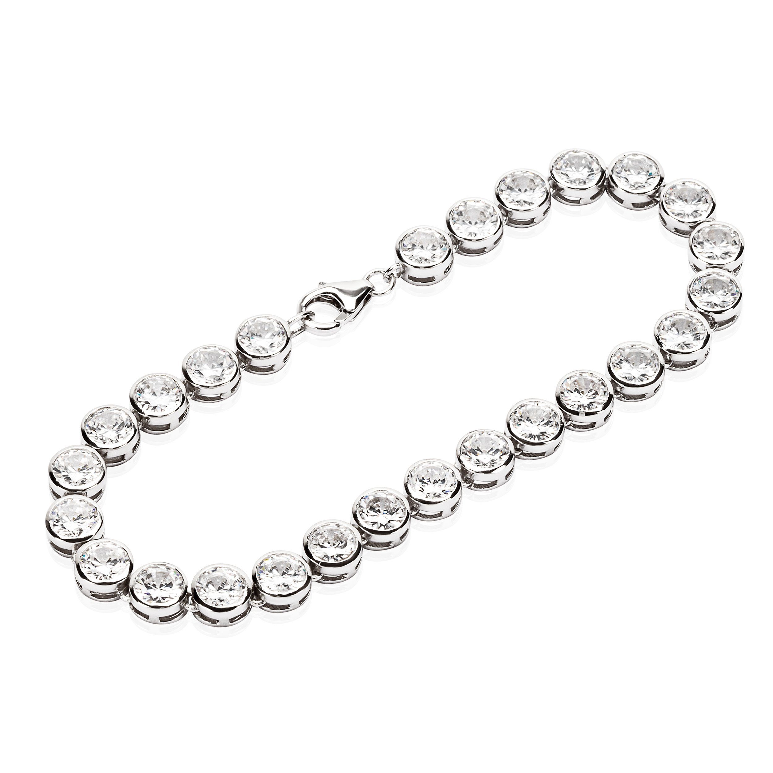 NKlaus Armkette Tennisarmband 19cm 925 Silber günstig online kaufen