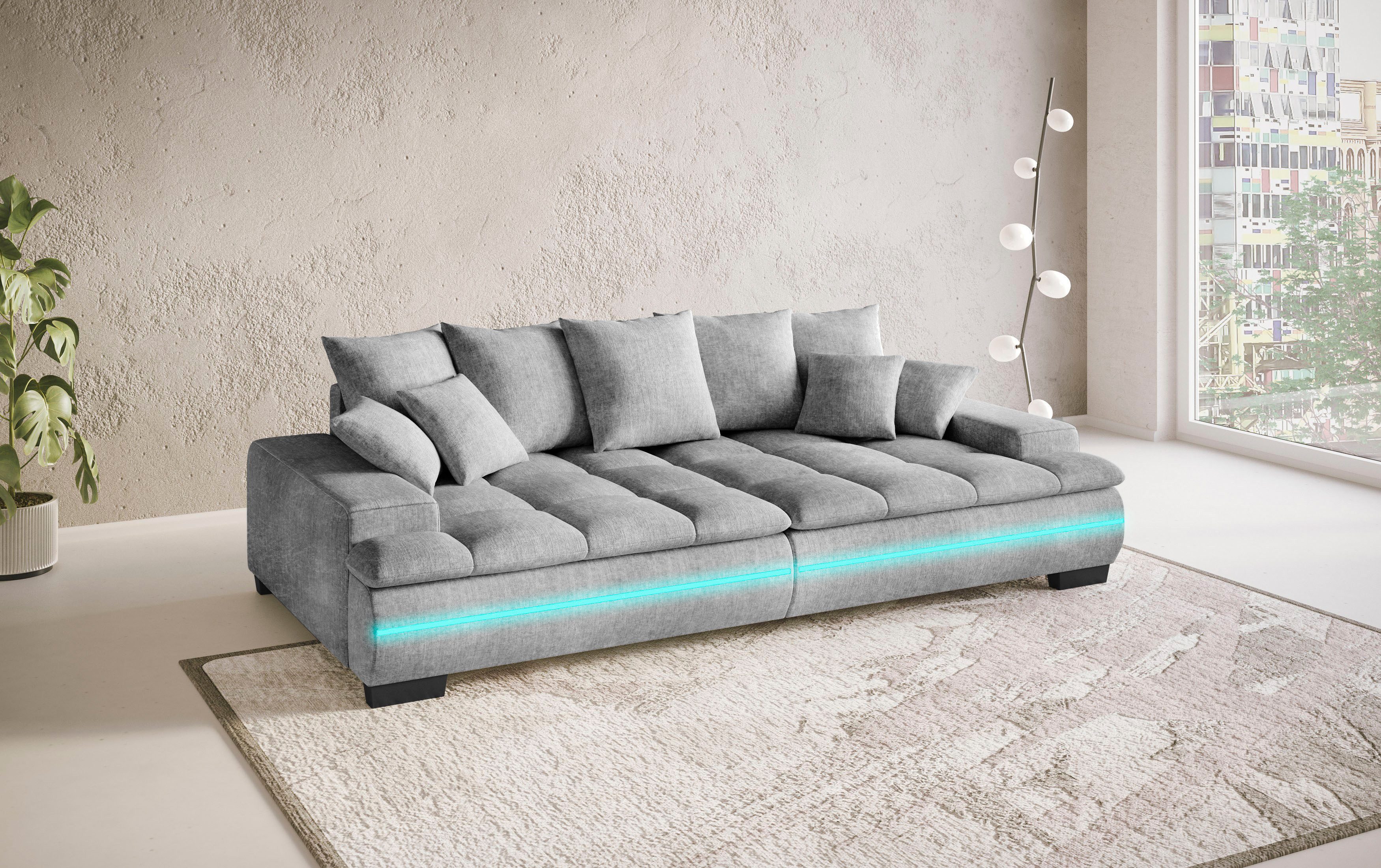 Mr. Couch Big-Sofa Haiti II RGB-LED, günstig online kaufen