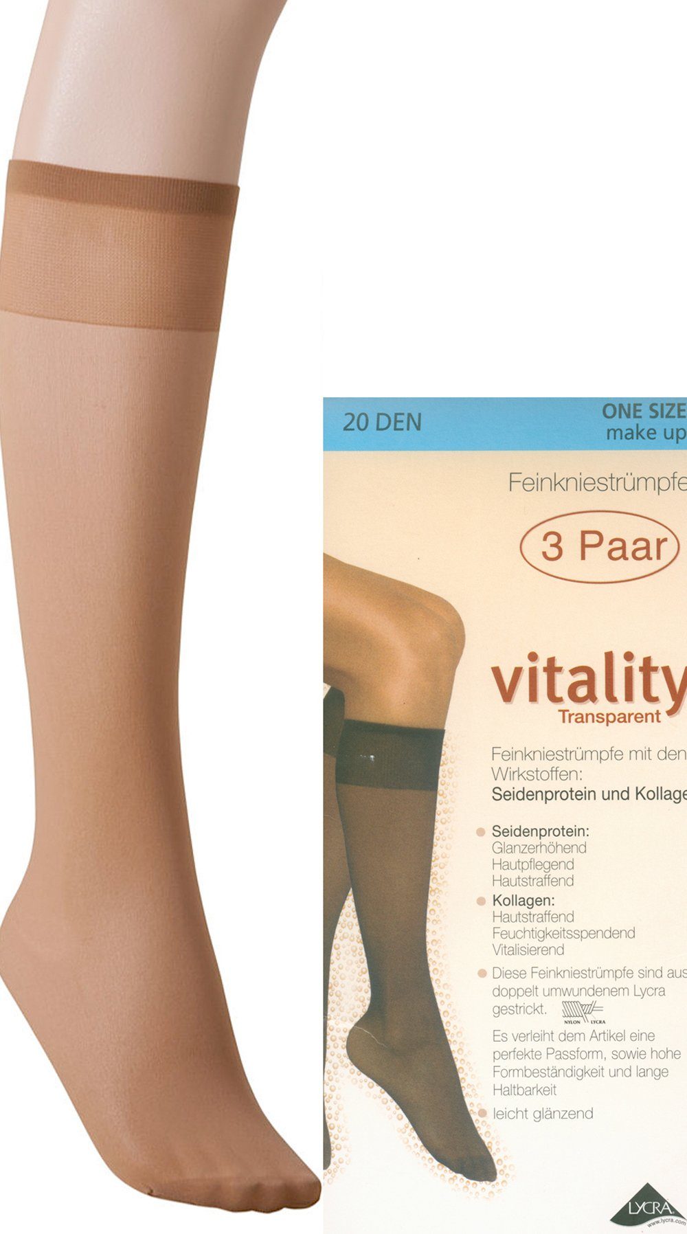 Feinkniestrümpfe Damen Feinkniestrümpfe Damenstrümpfe 20 und günstig online kaufen